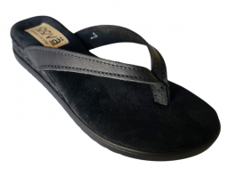 Hoova Clare Black Wedge Thong